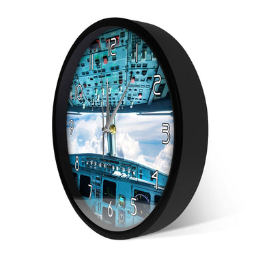 Plane Cockpit Print Wall Art Wall Clock THE AVIATOR